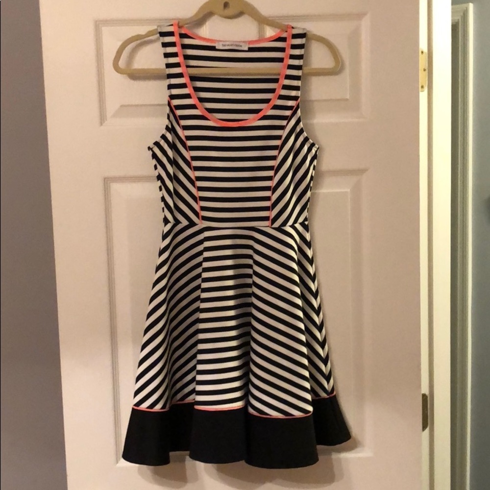 Alined stripe dress
